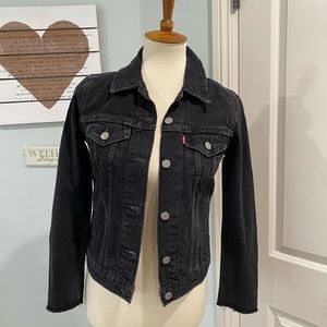 LEVI BLACK JEAN JACKET
